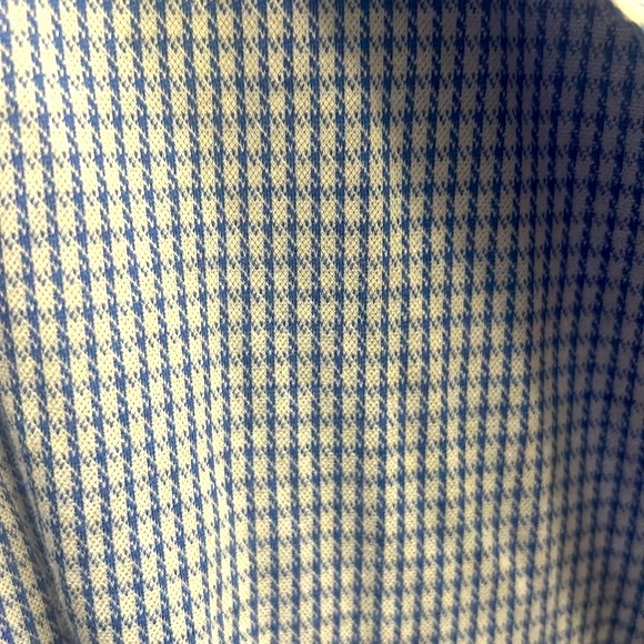 Hart Schaffner Marx Amare Men’s Long Sleeve Houndstooth Print Button Down Shirt - Picture 5 of 7